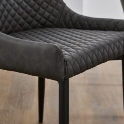 Set Of 2 Montreal Dining Chairs, Faux Leather 41 Set Of 2 Montreal Dining Chairs, Faux Leather -Habitat Store 30685291 alt02