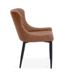 Set Of 2 Montreal Dining Chairs, Faux Leather 33 Set Of 2 Montreal Dining Chairs, Faux Leather -Habitat Store 30685292 alt03