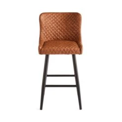 Montreal Counter Height Bar Stool, Faux Leather -Habitat Store 30685294 alt04