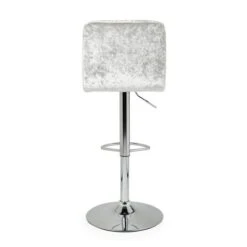 Jasmine Adjustable Height Swivel Bar Stool, Velvet -Habitat Store 30685455 alt05