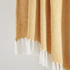 Jenson Herringbone Throw 200cm X 200cm 41 Jenson Herringbone Throw 200cm X 200cm -Habitat Store 30688154 alt02