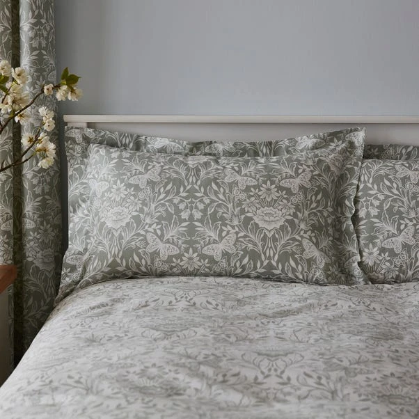 Evesham Green Oxford Pillowcase 3 Evesham Green Oxford Pillowcase