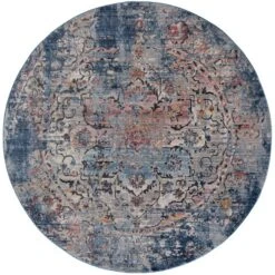 Soraya Traditional Round Rug -Habitat Store 30692871