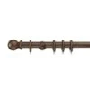 Swish Sherwood Fixed Wooden Curtain Pole With Rings -Habitat Store 30695541