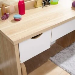 Elizabeth 3 Drawer Dressing Table Set With Mirror 10 Elizabeth 3 Drawer Dressing Table Set With Mirror -Habitat Store 30705685 alt03