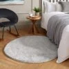 Cosy Soft Shaggy Circle Rug 1 Cosy Soft Shaggy Circle Rug -Habitat Store 30705925