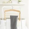 Wooden Black Multi Trouser Hanger -Habitat Store 30712448