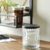 London Ribbed Glass Storage Jar -Habitat Store 30712617