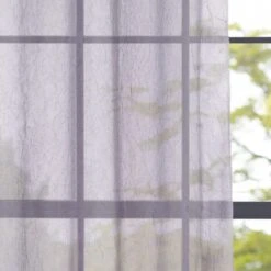 Crushed Eyelet Single Voile Panel -Habitat Store 30716605 alt02