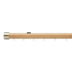 Camden Wood Effect Light Oak Ceiling Fix Curtain Track -Habitat Store 30719168 alt02