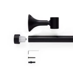 Trinity Metal Eyelet Bay Curtain Pole -Habitat Store 30719241 alt01