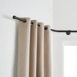 Trinity Metal Eyelet Bay Curtain Pole -Habitat Store 30719241 alt03