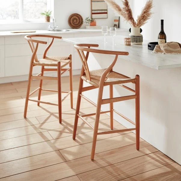 Lara Bar Stool, Beech Wood 10 Lara Bar Stool, Beech Wood - Image 8