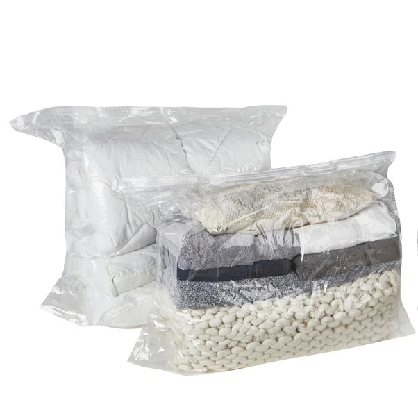 Set Of 2 Gusseted Vacuum Bags 4 Set Of 2 Gusseted Vacuum Bags - Image 2