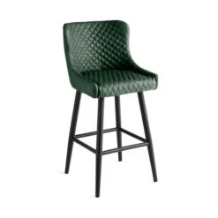 Montreal Counter Height Bar Stool, Faux Leather -Habitat Store 30724471 alt02