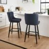 Montreal Counter Height Bar Stool, Faux Leather 2 Montreal Counter Height Bar Stool, Faux Leather -Habitat Store 30724473