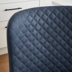 Montreal Counter Height Bar Stool, Faux Leather -Habitat Store 30724473 alt02