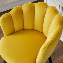 Vivian Counter Height Bar Stool, Velvet -Habitat Store 30724566 alt03