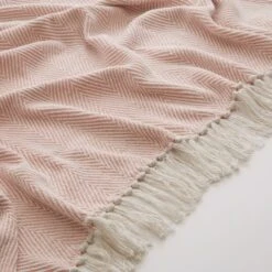 Jenson Herringbone Throw 200cm X 200cm 31 Jenson Herringbone Throw 200cm X 200cm -Habitat Store 30727275 alt01
