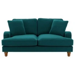 Beatrice Matte Velvet 2 Seater Sofa -Habitat Store 30727295 alt01