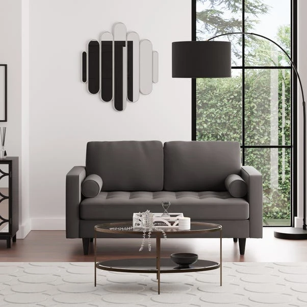 Zoe Velvet 2 Seater Sofa 18 Zoe Velvet 2 Seater Sofa - Image 16