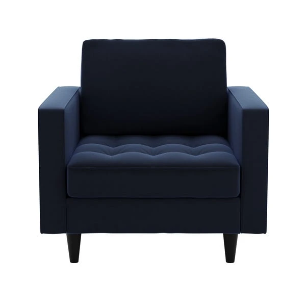 Zoe Velvet Armchair 11 Zoe Velvet Armchair - Image 9