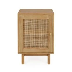 Indi 1 Door Bedside Table, Mango Wood 11 Indi 1 Door Bedside Table, Mango Wood -Habitat Store 30727644 alt01