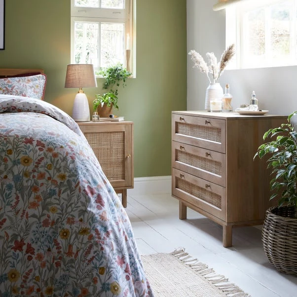 Indi 1 Door Bedside Table, Mango Wood 9 Indi 1 Door Bedside Table, Mango Wood - Image 7