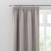 Luxe Room Darkening Pencil Pleat Curtains -Habitat Store 30729157