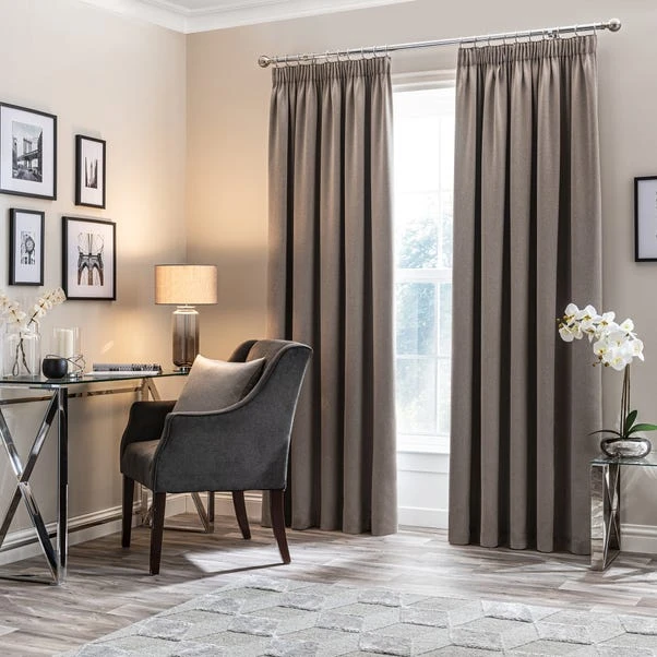 Luxe Room Darkening Pencil Pleat Curtains 4 Luxe Room Darkening Pencil Pleat Curtains - Image 2
