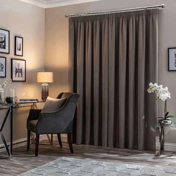 Luxe Room Darkening Pencil Pleat Curtains 5 Luxe Room Darkening Pencil Pleat Curtains - Image 3