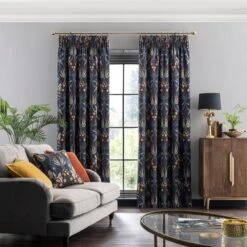 Havisham Pencil Pleat Curtains -Habitat Store 30729250 alt01