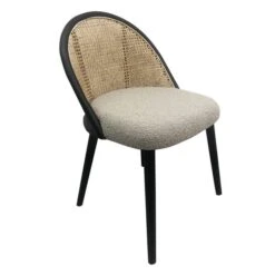 Luella Dining Chair, Boucle -Habitat Store 30729259 alt03