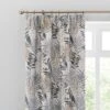 Leaf Jacquard Pencil Pleat Curtains -Habitat Store 30729264