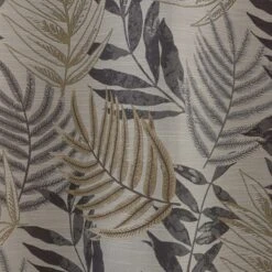 Leaf Jacquard Pencil Pleat Curtains -Habitat Store 30729264 alt02