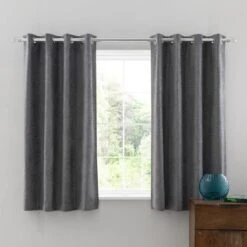Oxford Chenille Eyelet Curtains -Habitat Store 30729265 alt05