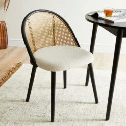 Luella Dining Chair, Boucle -Habitat Store 30729483