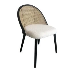 Luella Dining Chair, Boucle -Habitat Store 30729483 alt03