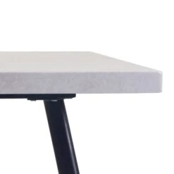 Zuri 6 Seater Rectangular Dining Table, Grey Concrete Effect -Habitat Store 30729550 alt04