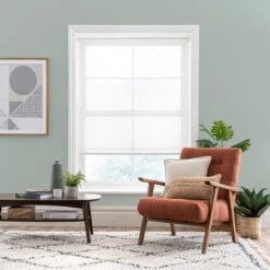 Pollen Reducing White Sheer Roller Blind -Habitat Store 30731864 alt06