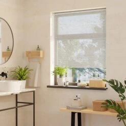 Pollen Reducing White Sheer Roller Blind -Habitat Store 30731864 alt07