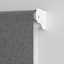 Luna Grey Blackout And Pollen Reducing Double Roller Blind -Habitat Store 30731931 alt05