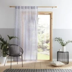 Dottie Hidden Tab Top Voile Panel -Habitat Store 30733327 alt01