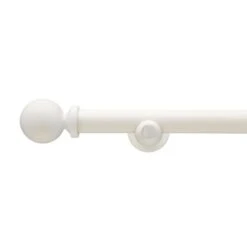 Enzo Fixed Wooden Curtain Pole With Rings -Habitat Store 30735623 alt01
