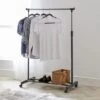 Silver Extendable Clothes Rail With Wheels -Habitat Store 30738076
