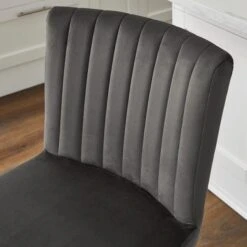 Taylor Counter Height Stool, Velvet -Habitat Store 30748320 alt03