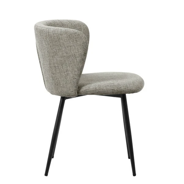 Mandy Linen Dining Chair 16 Mandy Linen Dining Chair - Image 14
