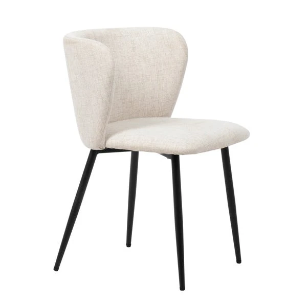 Mandy Linen Dining Chair 6 Mandy Linen Dining Chair - Image 4