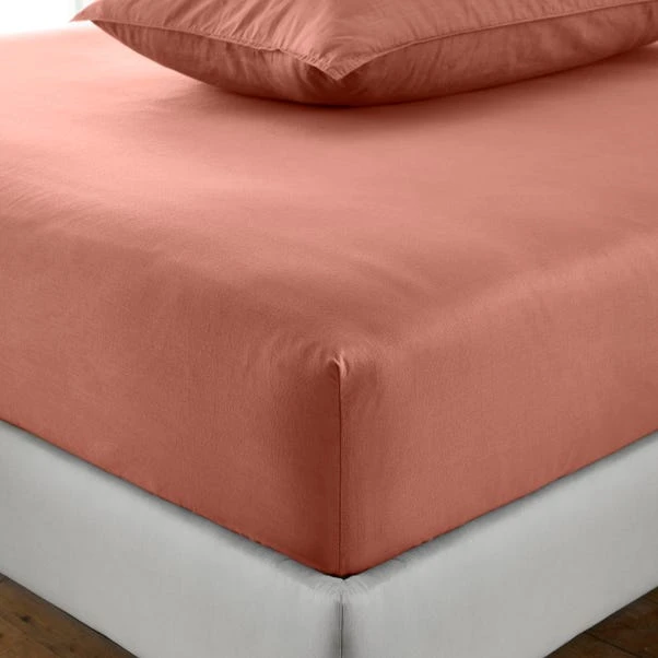 Soft Washed Recycled Cotton Fitted Sheet 9 Soft Washed Recycled Cotton Fitted Sheet - Image 7