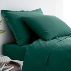 Pure Cotton Plain Dye Duvet Cover -Habitat Store 30750981 alt01